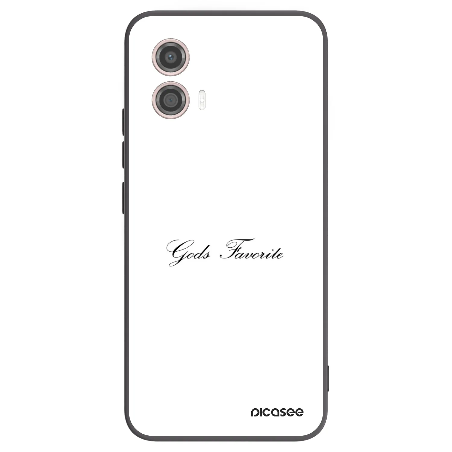 Picasee silikónový čierny obal pre Motorola Moto G53 5G - Gods Favorite