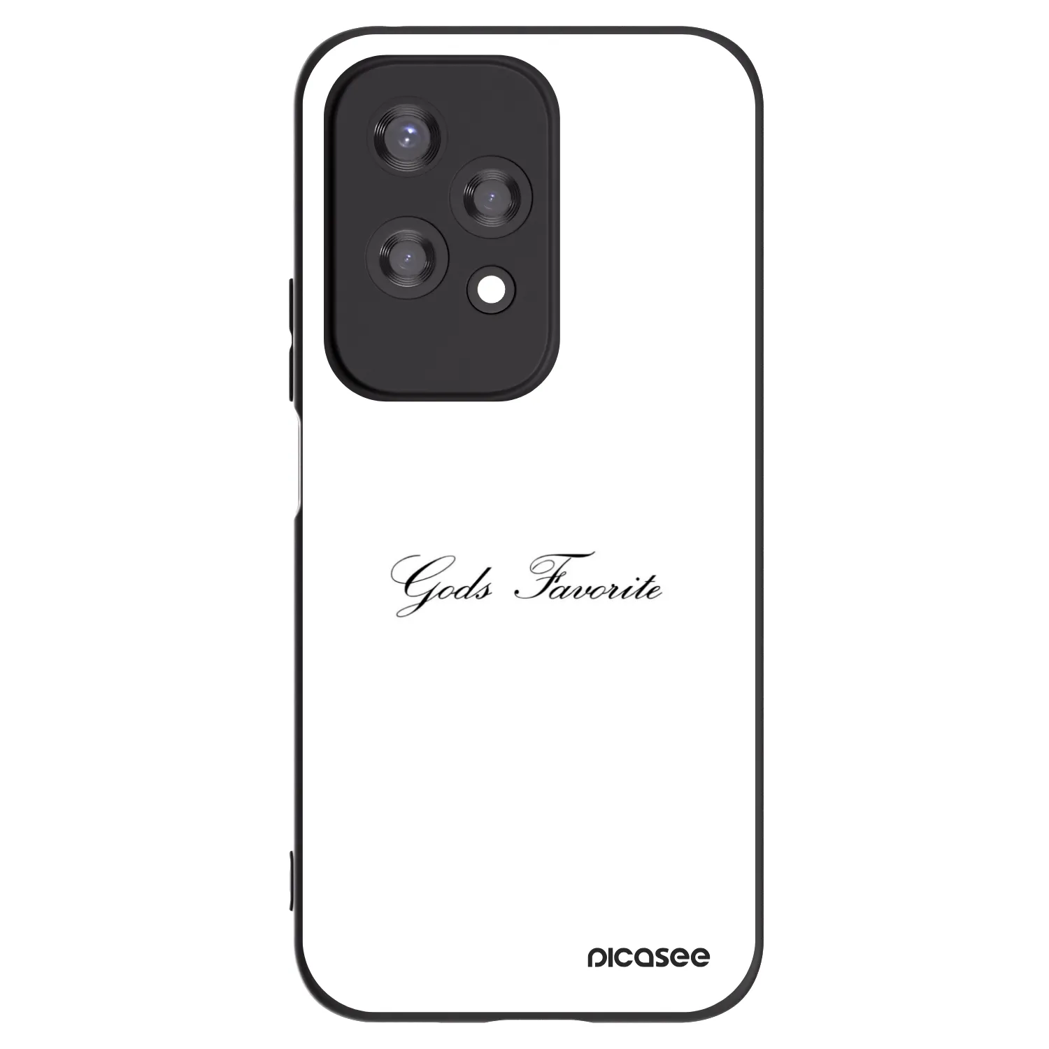 Silikónový čierny obal pre Honor 200 Lite - Gods Favorite