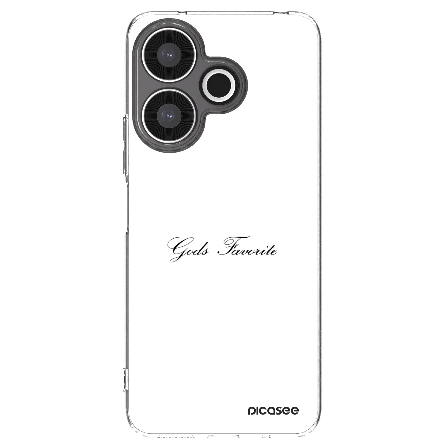 Silikónový prehľadný obal pre Xiaomi Redmi 13 4G - Gods Favorite