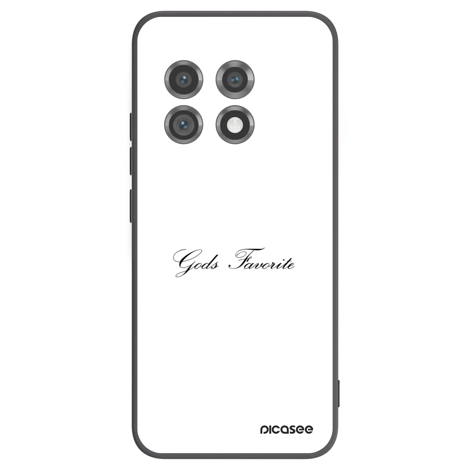 Picasee silikónový čierny obal pre OnePlus 11 5G - Gods Favorite