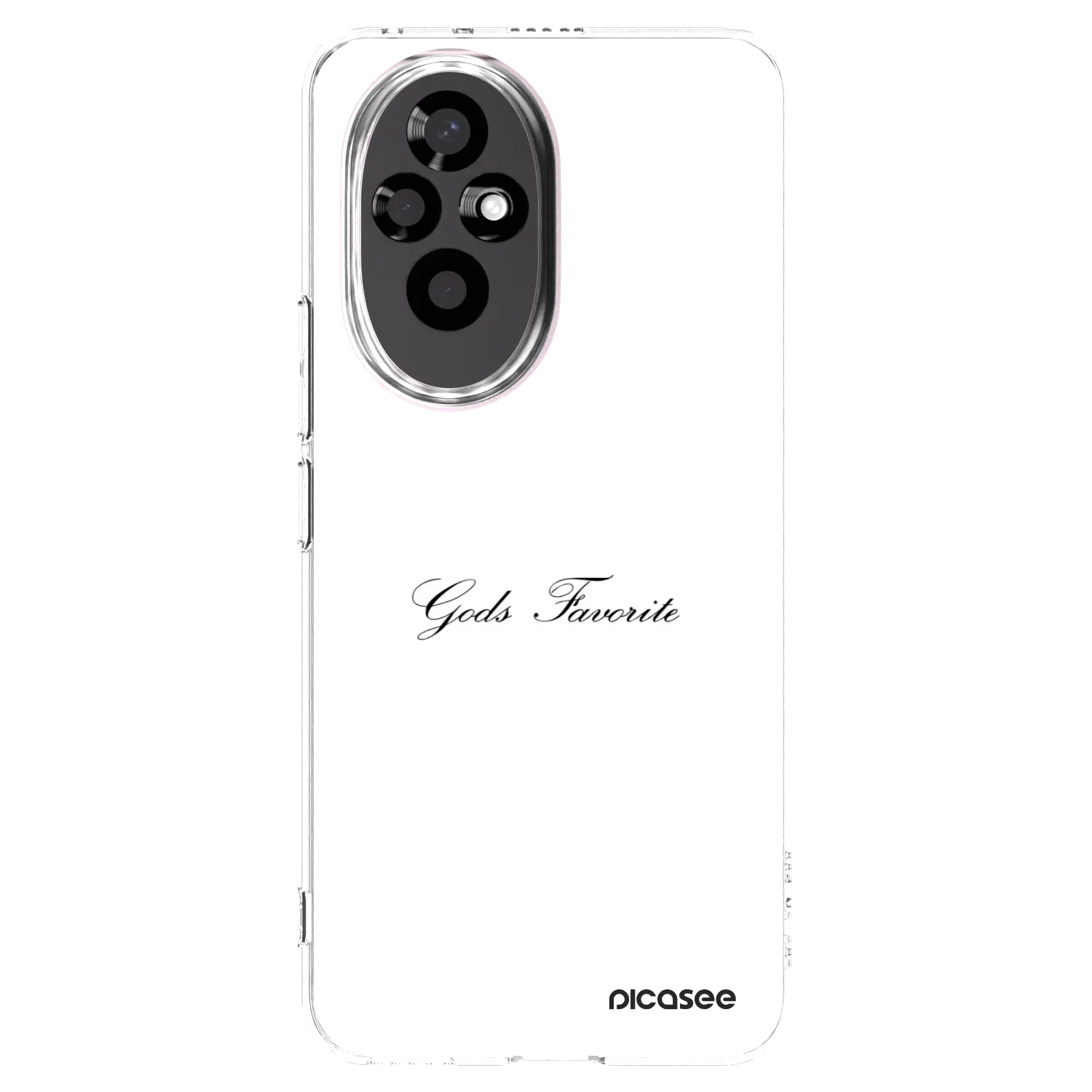 Picasee silikónový prehľadný obal pre Honor 200 Pro 5G - Gods Favorite
