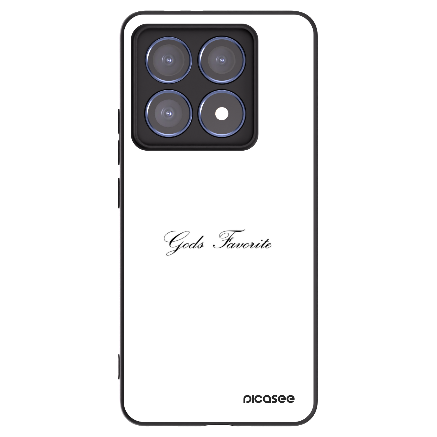 Picasee silikónový čierny obal pre Xiaomi 14T Pro - Gods Favorite