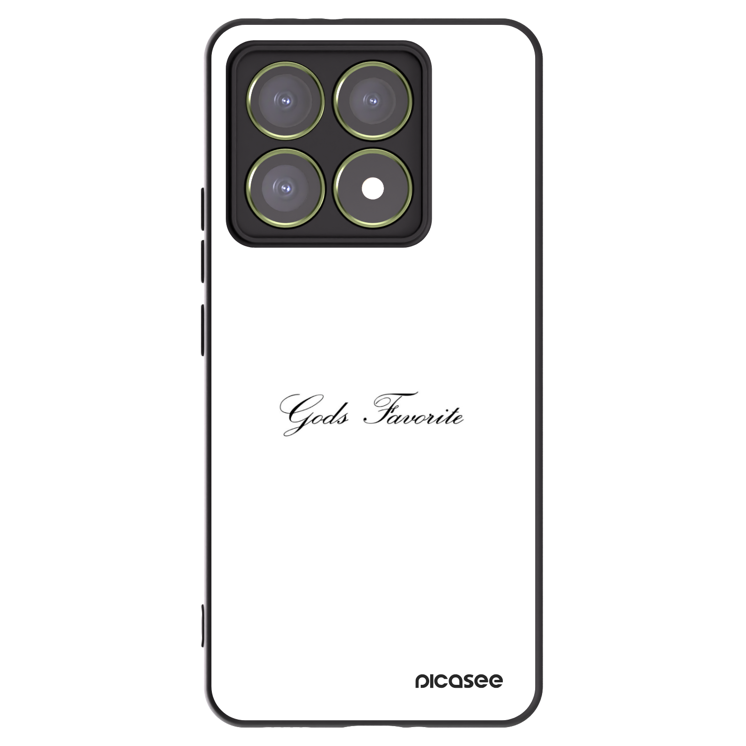Picasee silikónový čierny obal pre Xiaomi 14T - Gods Favorite