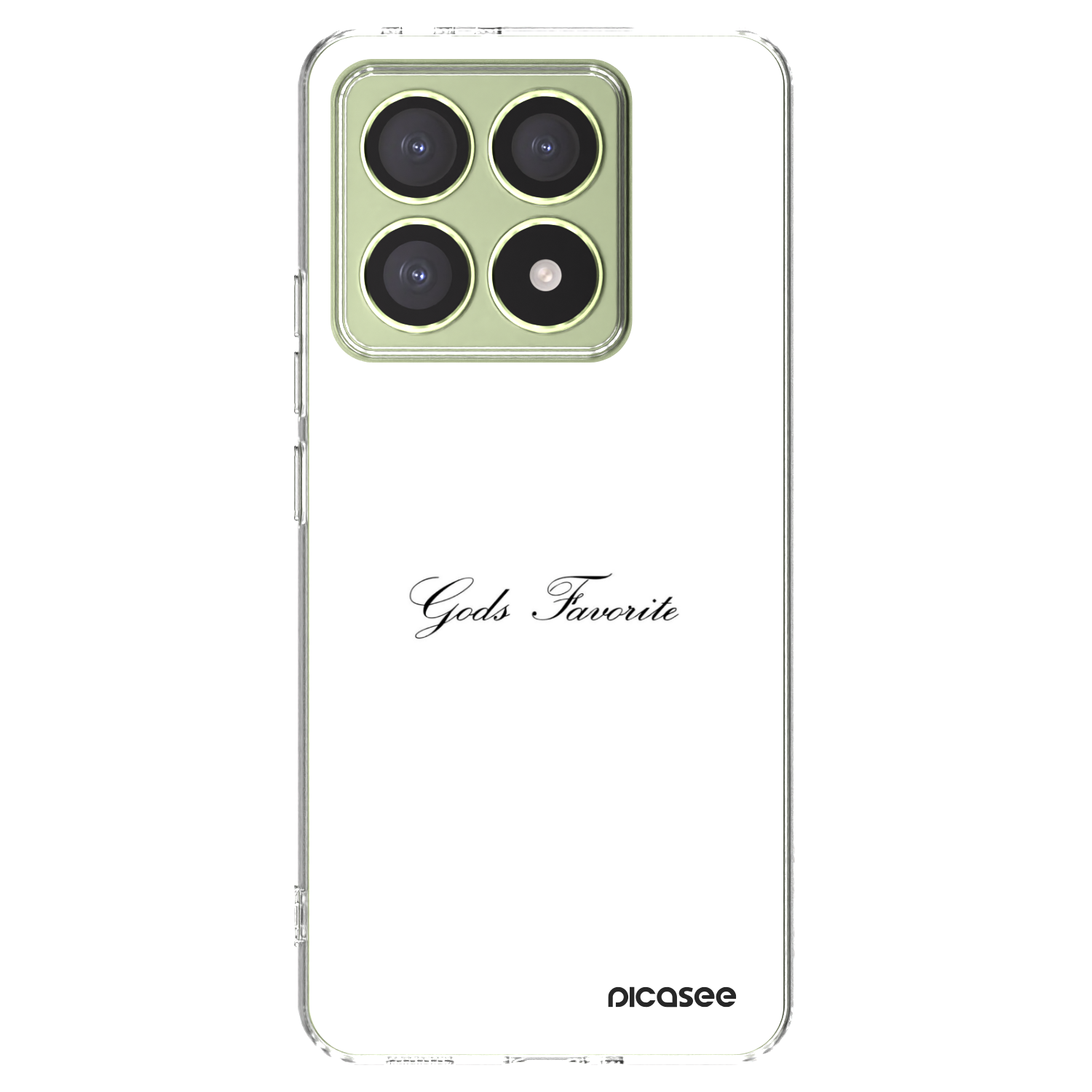 Picasee silikónový prehľadný obal pre Xiaomi 14T - Gods Favorite