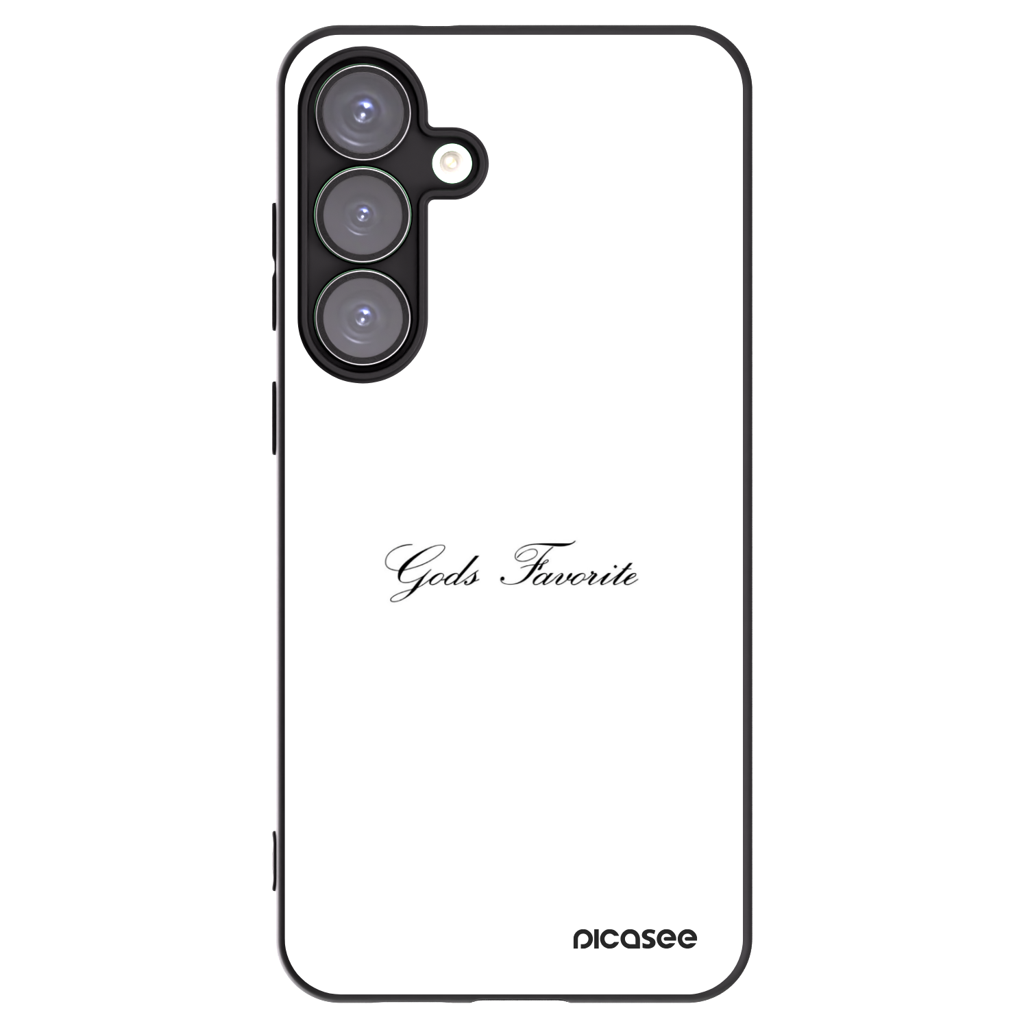 Picasee silikónový čierny obal pre Samsung Galaxy S25+ 5G - Gods Favorite
