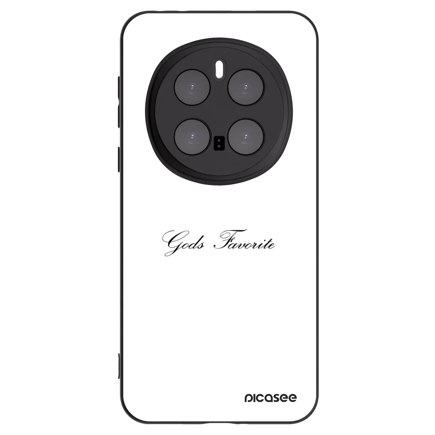 Picasee silikónový čierny obal pre Honor Magic7 Pro 5G - Gods Favorite