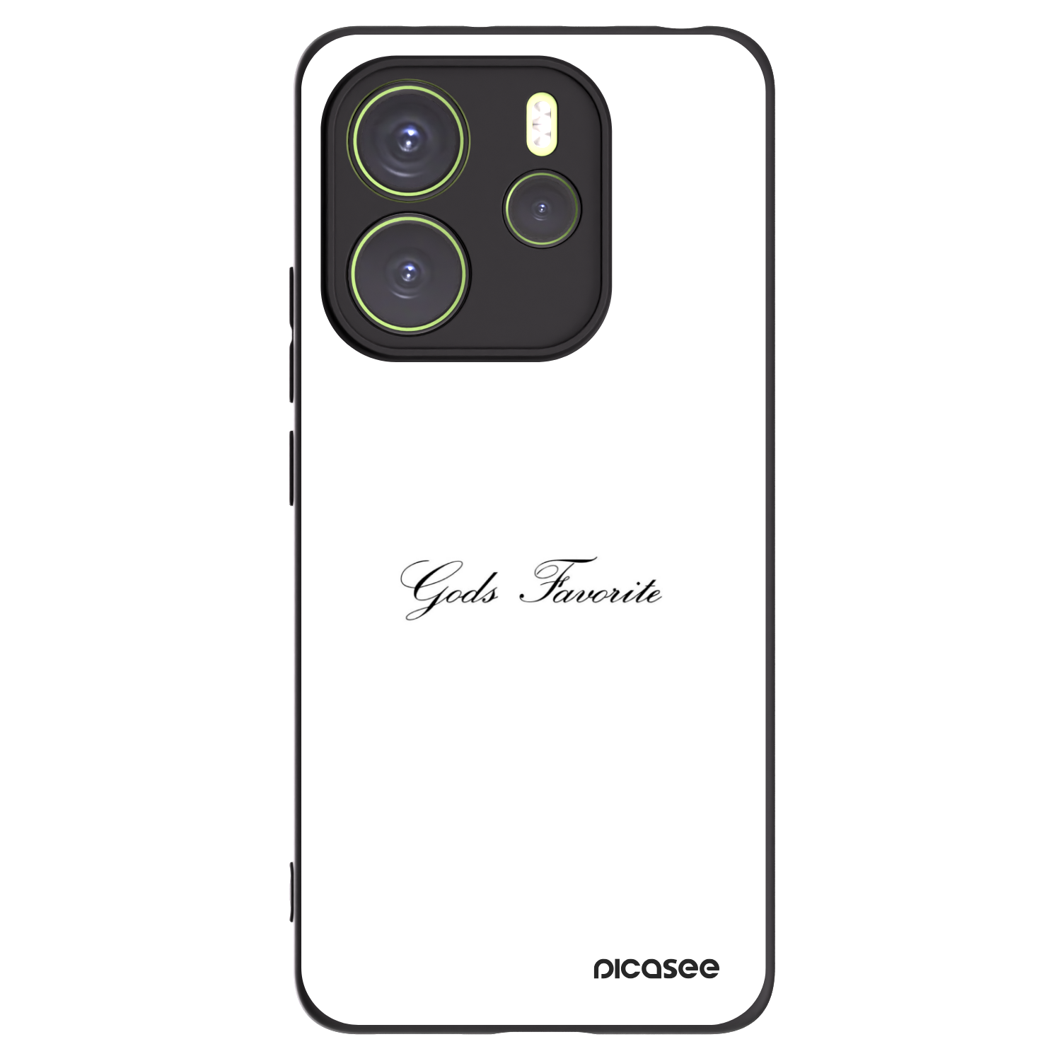 Picasee silikónový čierny obal pre Xiaomi Redmi Note 14 4G - Gods Favorite