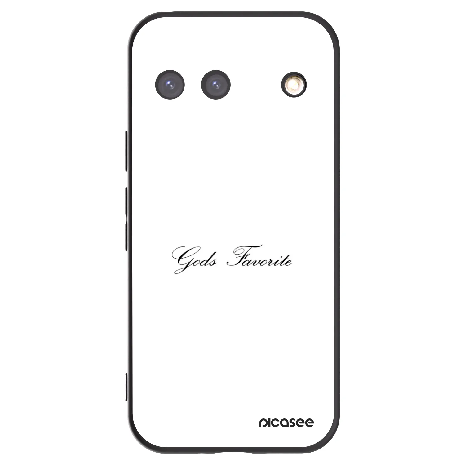 Picasee silikónový čierny obal pre Google Pixel 9 - Gods Favorite