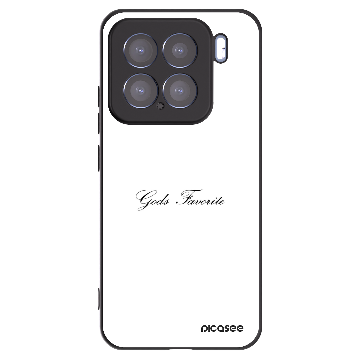 Silikónový čierny obal pre Xiaomi 15 - Gods Favorite
