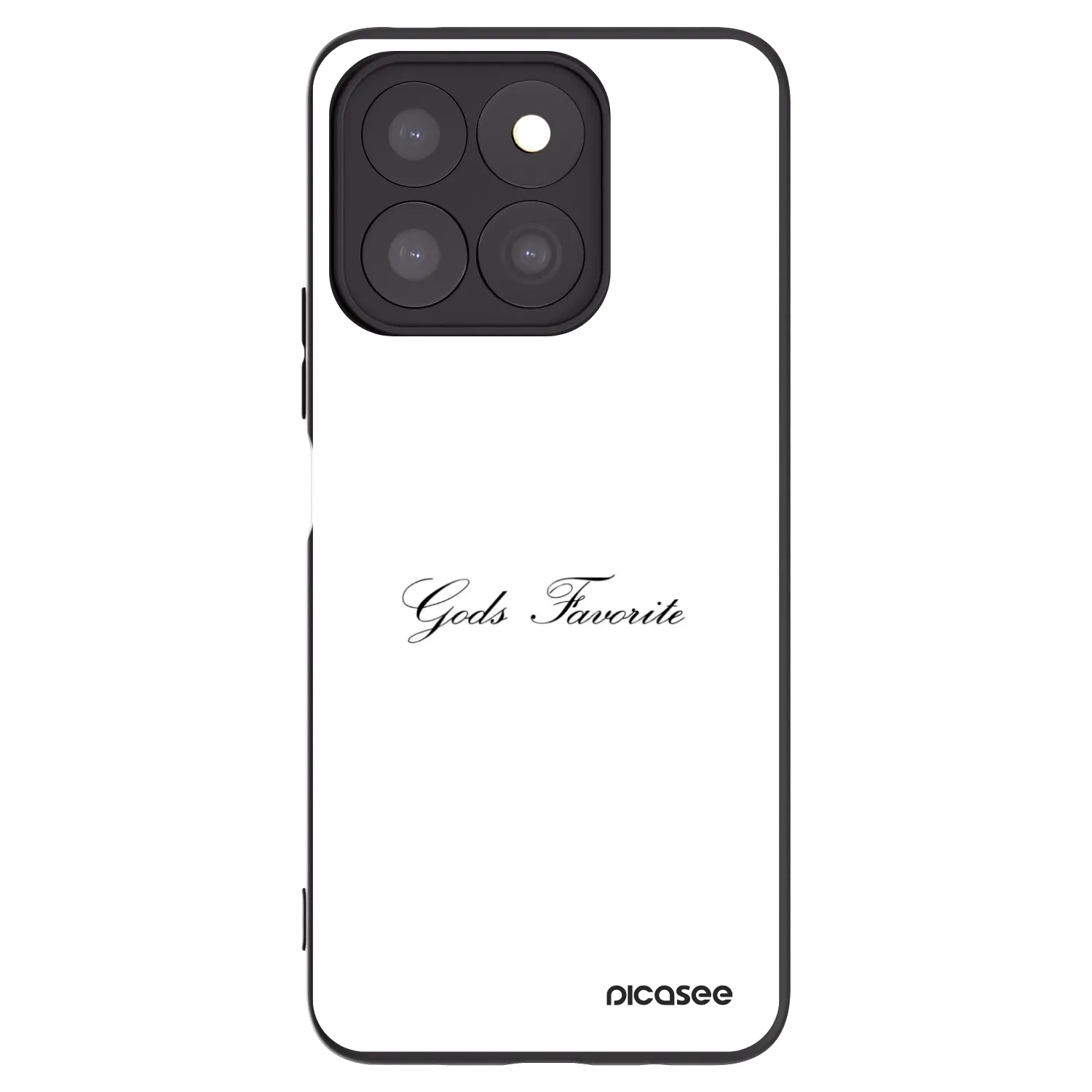 Picasee silikónový čierny obal pre Honor X8c - Gods Favorite