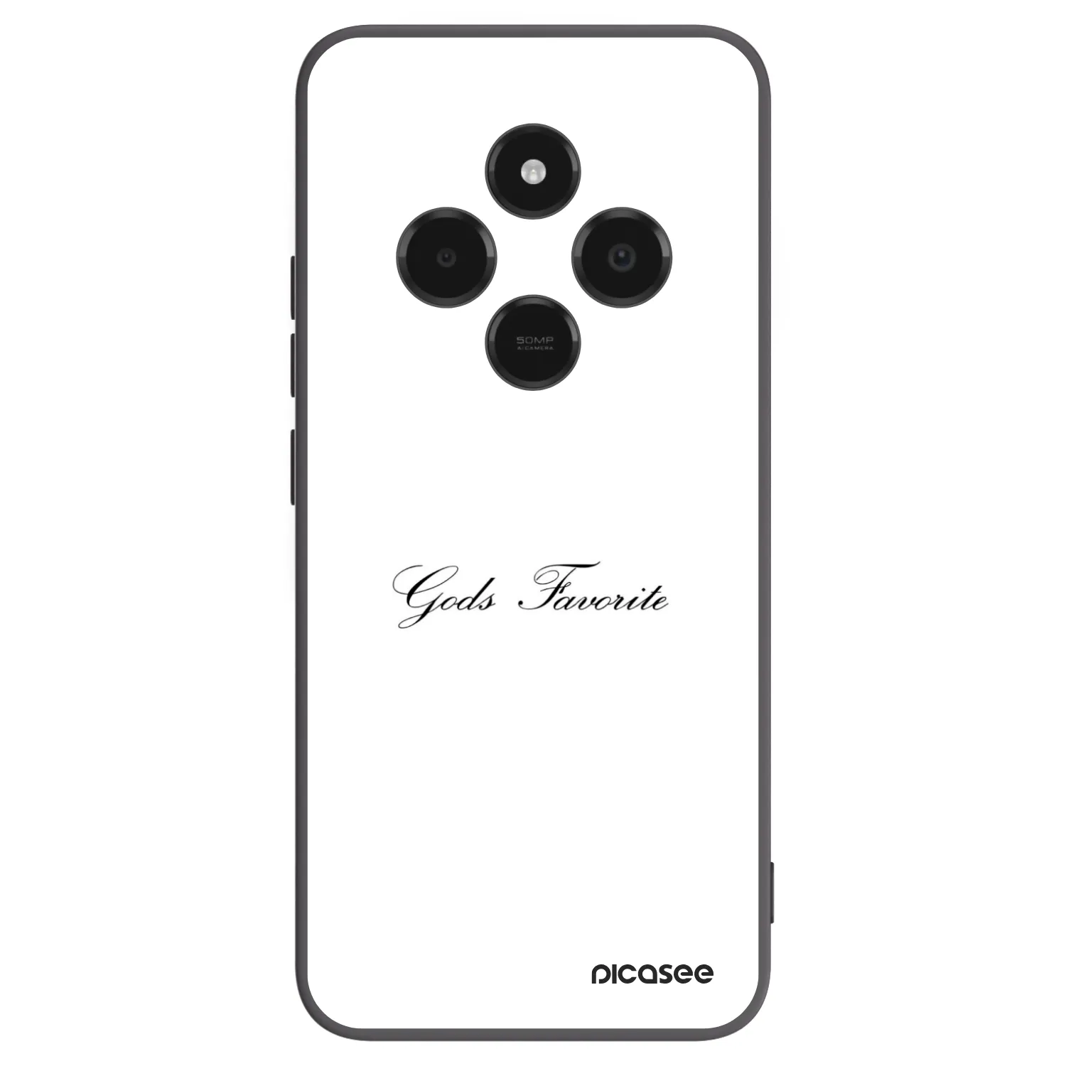 Picasee silikónový čierny obal pre Xiaomi Poco C75 - Gods Favorite