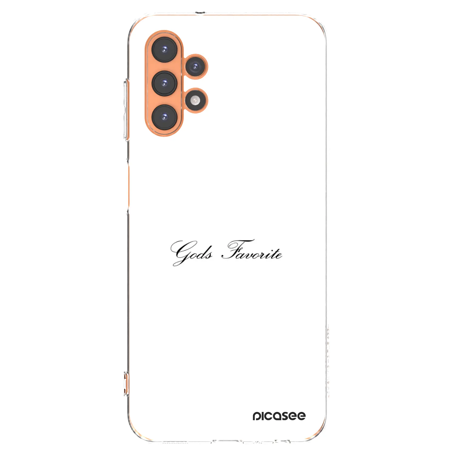 Picasee silikónový prehľadný obal pre Samsung Galaxy A13 5G - Gods Favorite