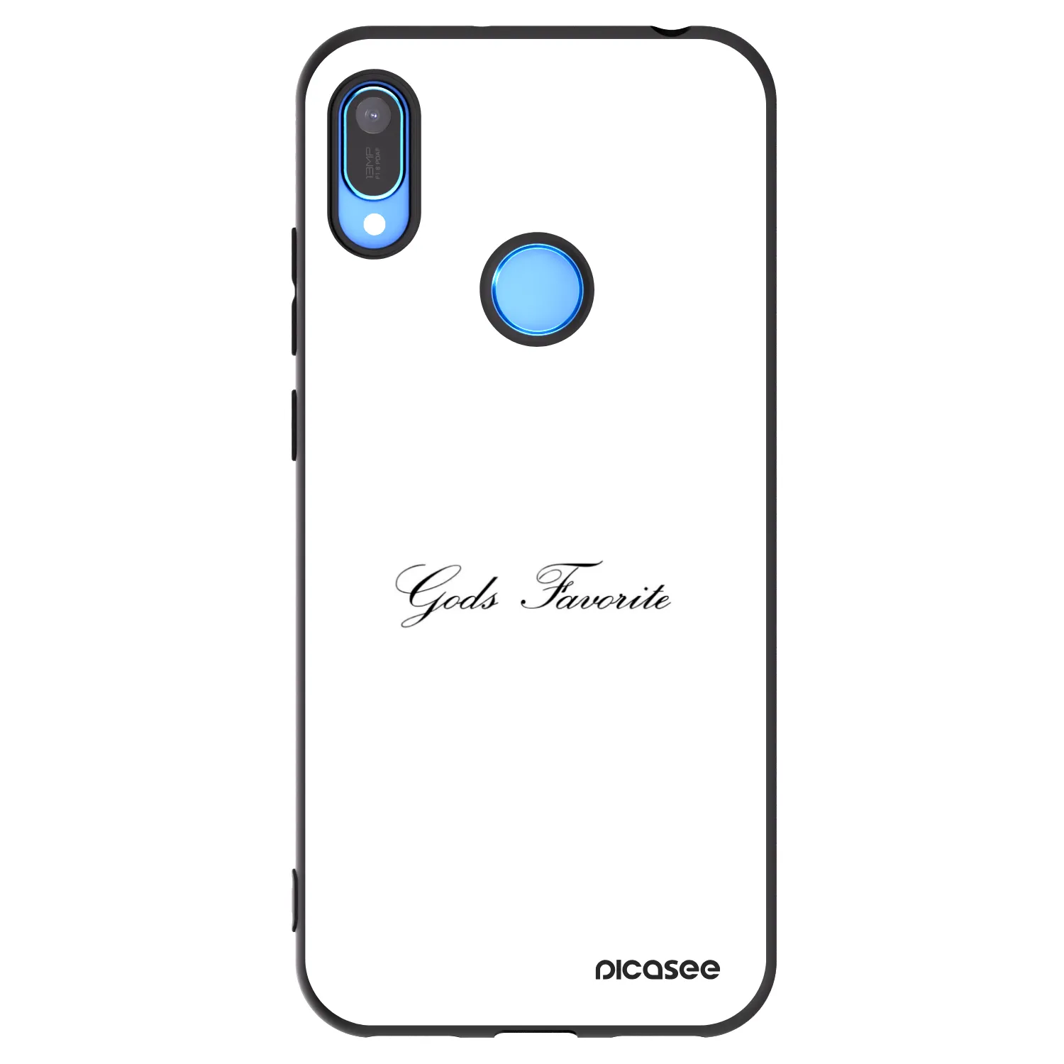 Picasee silikónový čierny obal pre Huawei Y6 2019 - Gods Favorite