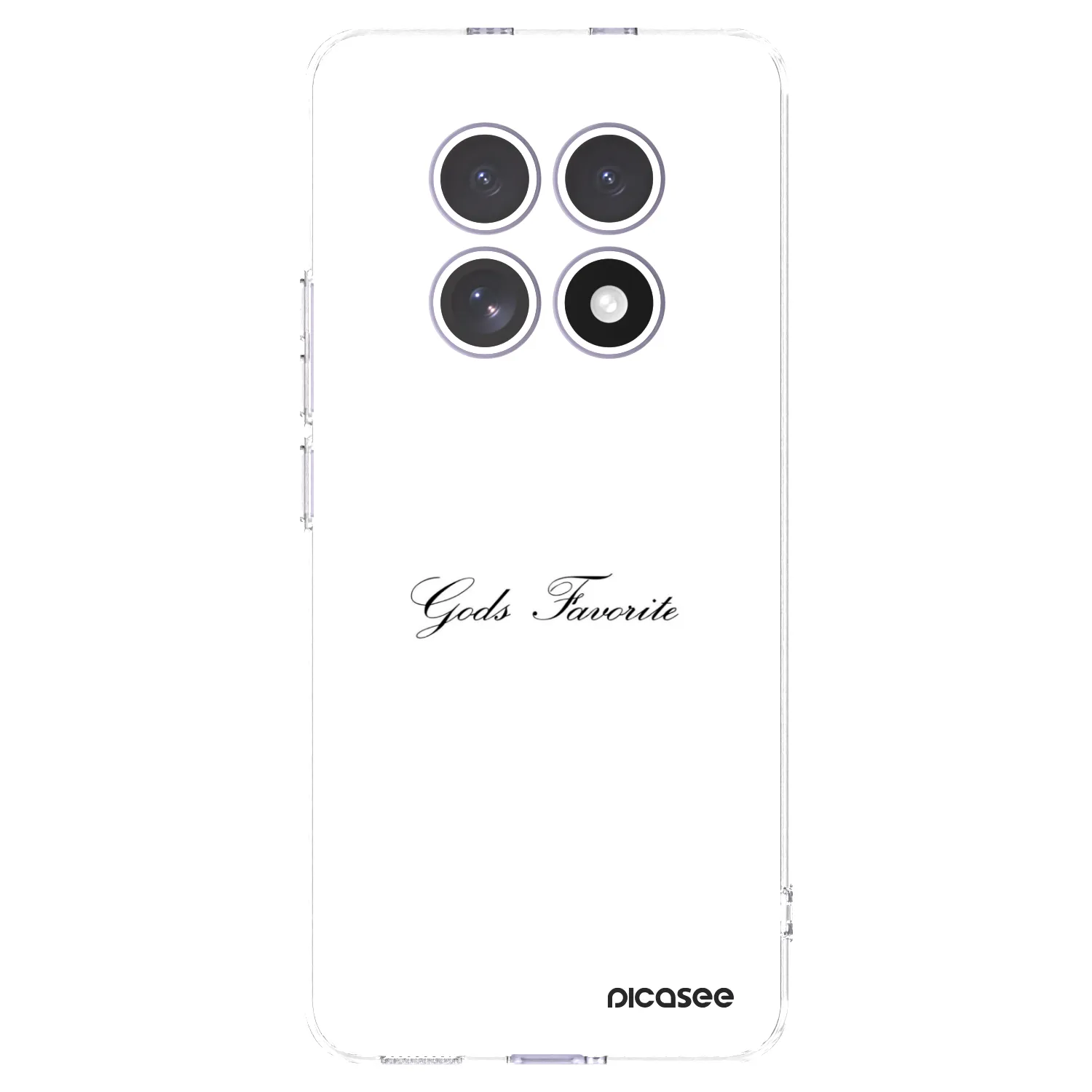 Picasee silikónový prehľadný obal pre Xiaomi Redmi Note 15 - Gods Favorite