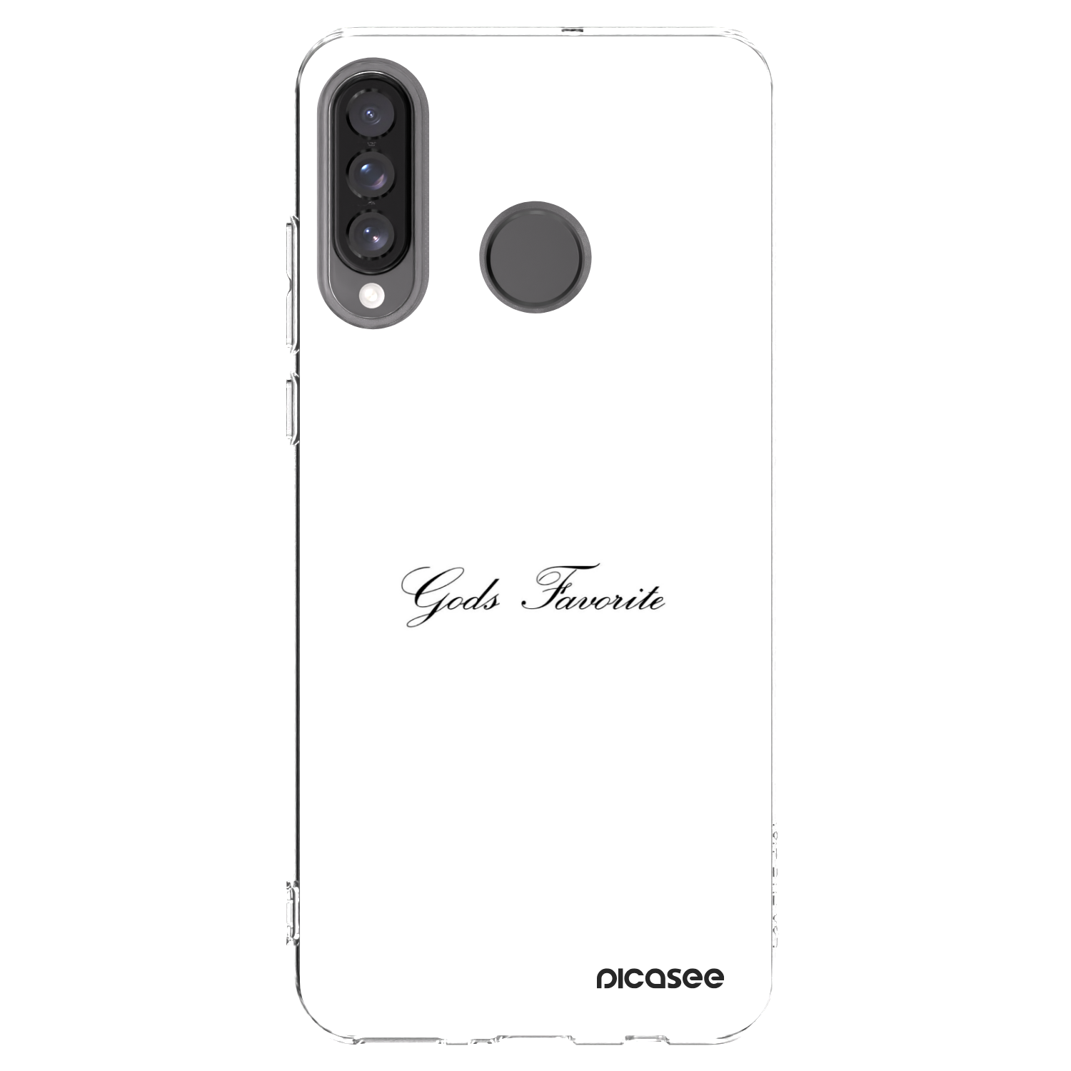 Picasee silikónový prehľadný obal pre Huawei P30 Lite - Gods Favorite