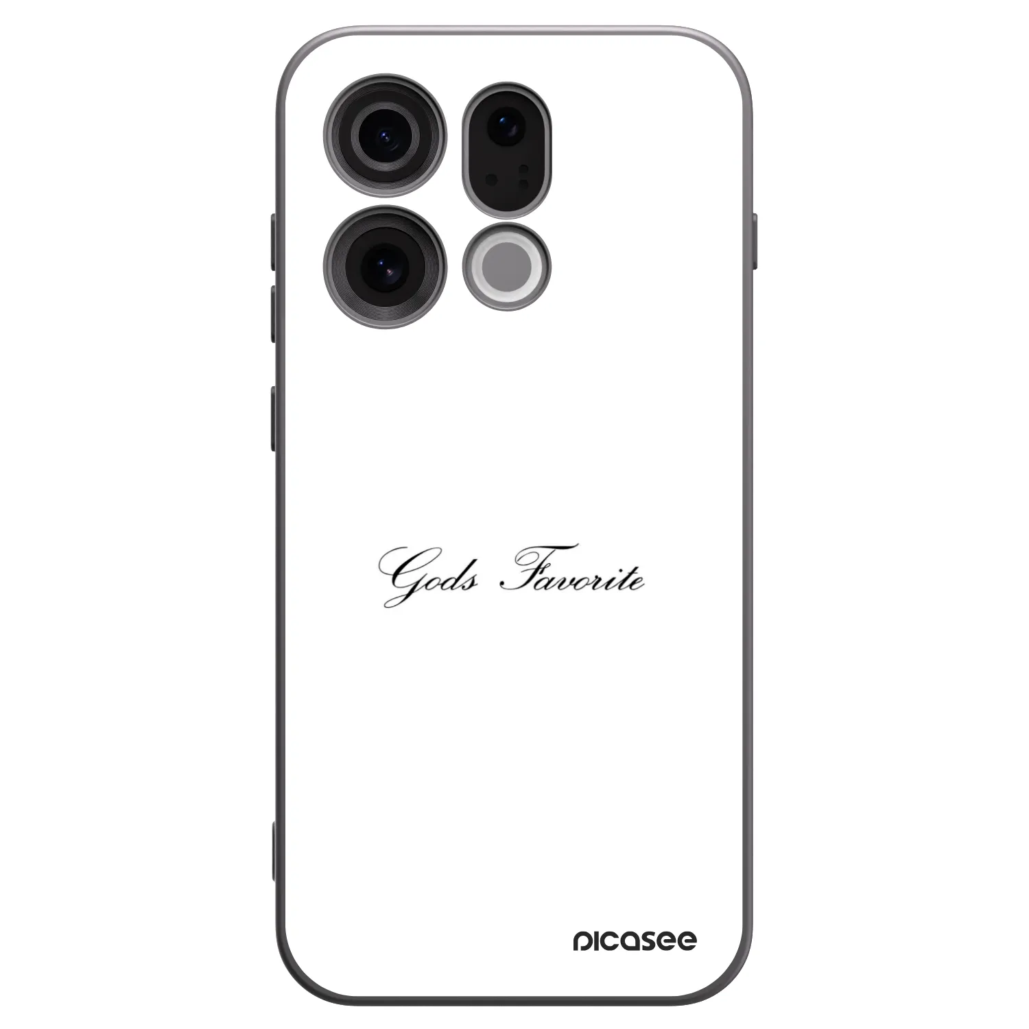 Picasee silikónový čierny obal pre OPPO Find X9 - Gods Favorite