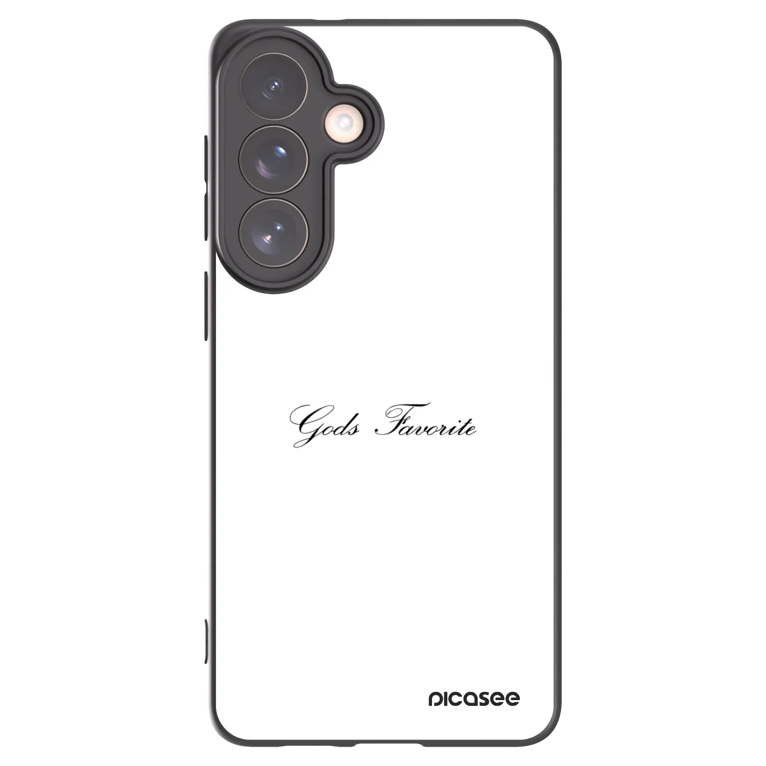 Picasee silikónový čierny obal pre Samsung Galaxy S26+ - Gods Favorite