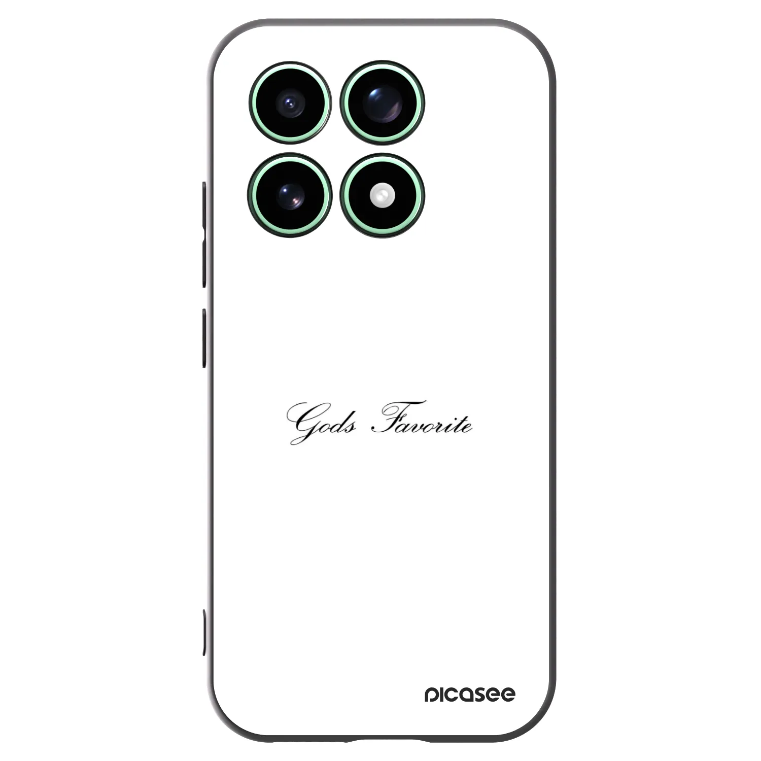 Picasee silikónový čierny obal pre Xiaomi 17 - Gods Favorite