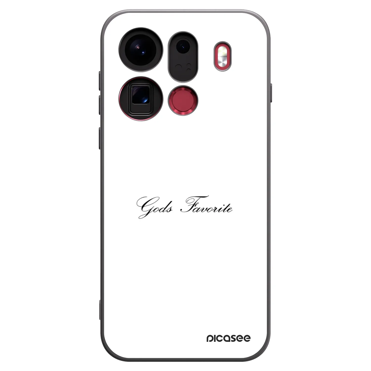 Picasee silikónový čierny obal pre OPPO Find X9 Pro - Gods Favorite