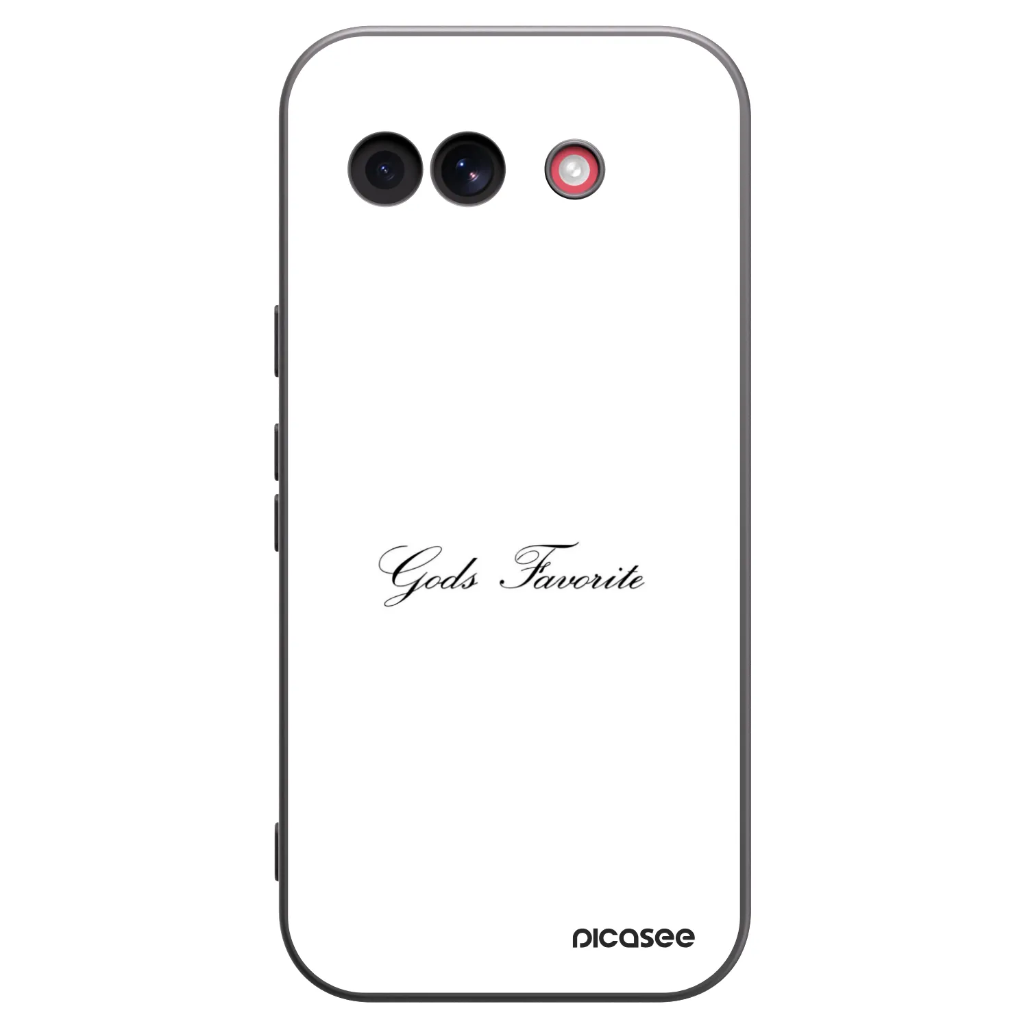 Picasee silikónový čierny obal pre Google Pixel 10a - Gods Favorite