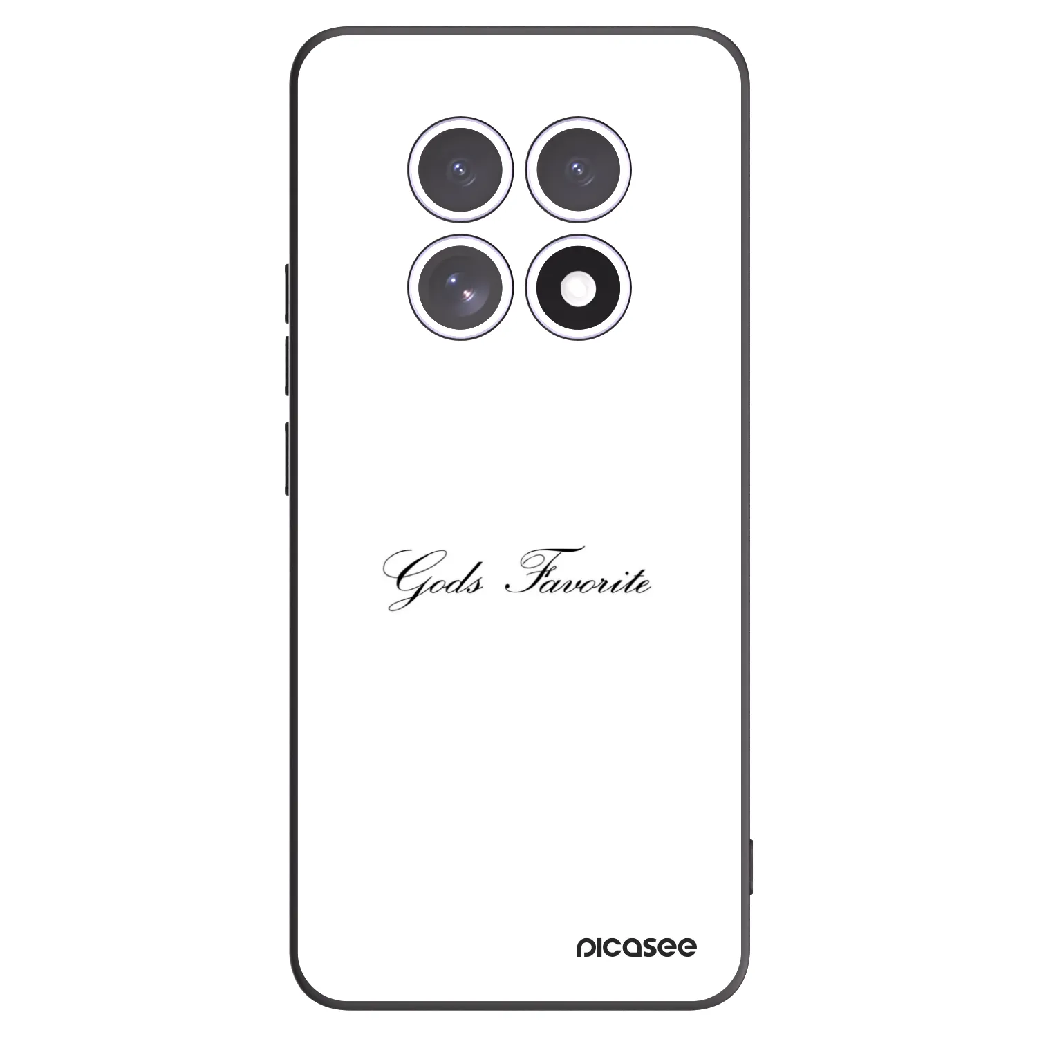 Picasee silikónový čierny obal pre Xiaomi Redmi Note 15 5G - Gods Favorite