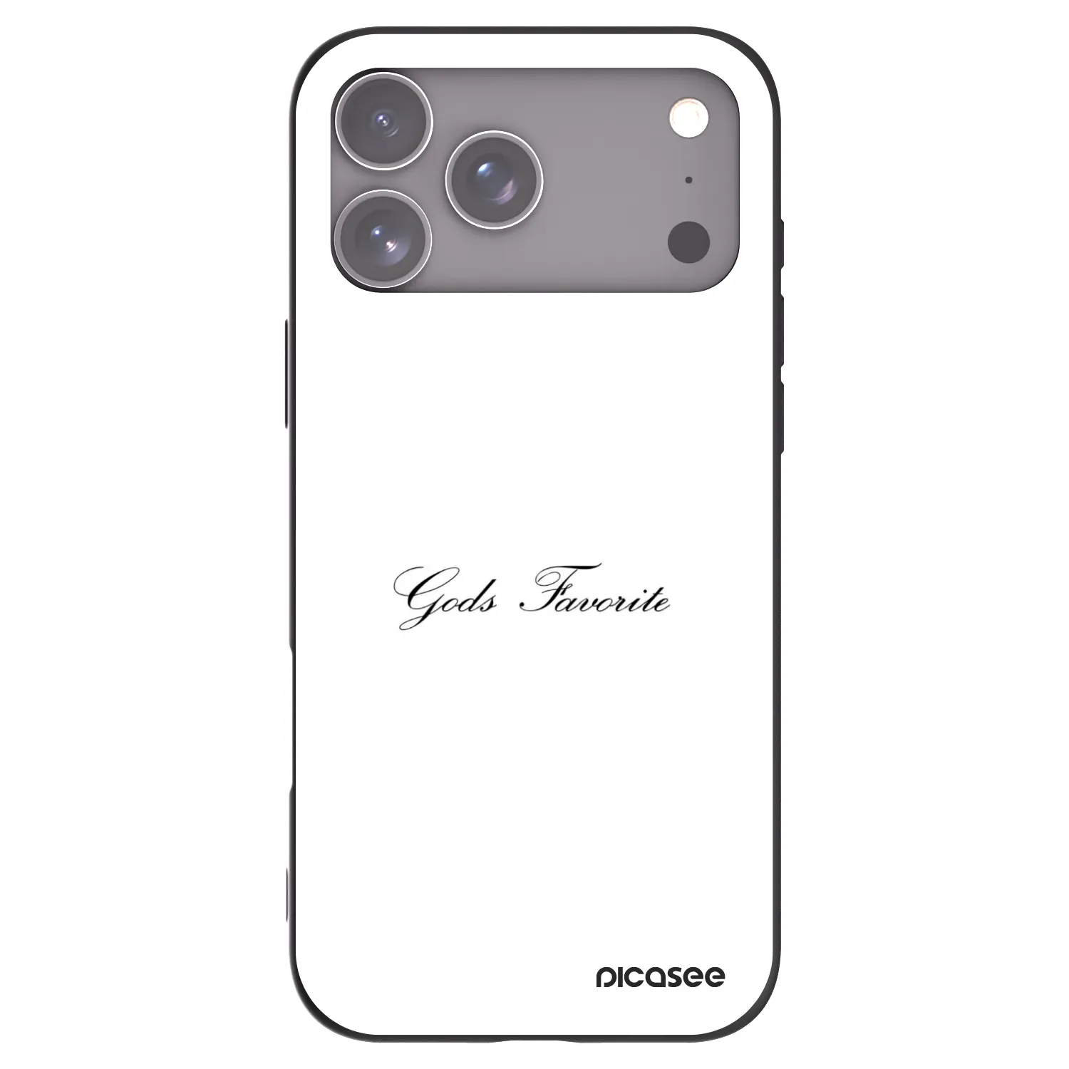Picasee silikónový čierny obal pre Apple iPhone 18 Pro Max - Gods Favorite