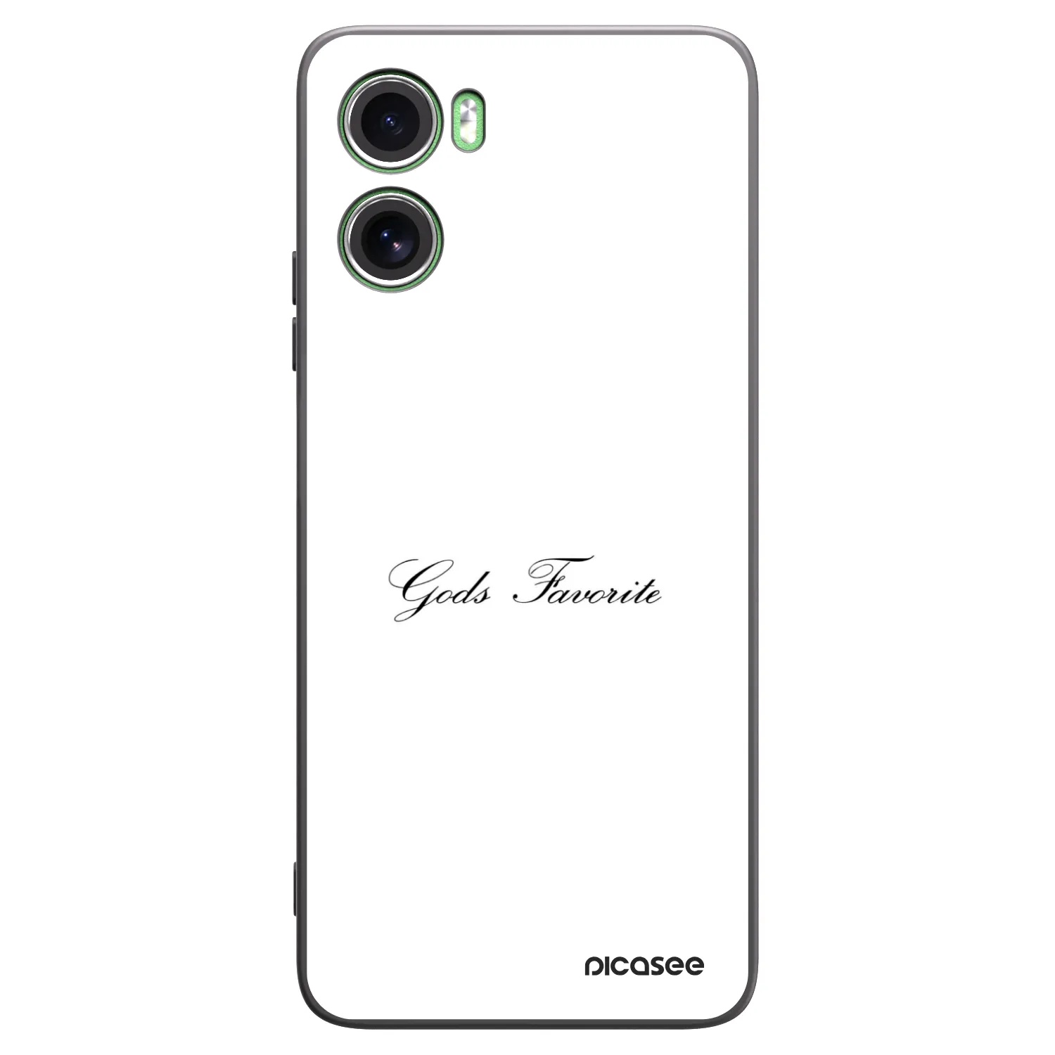 Picasee silikónový čierny obal pre Motorola Moto G06 - Gods Favorite