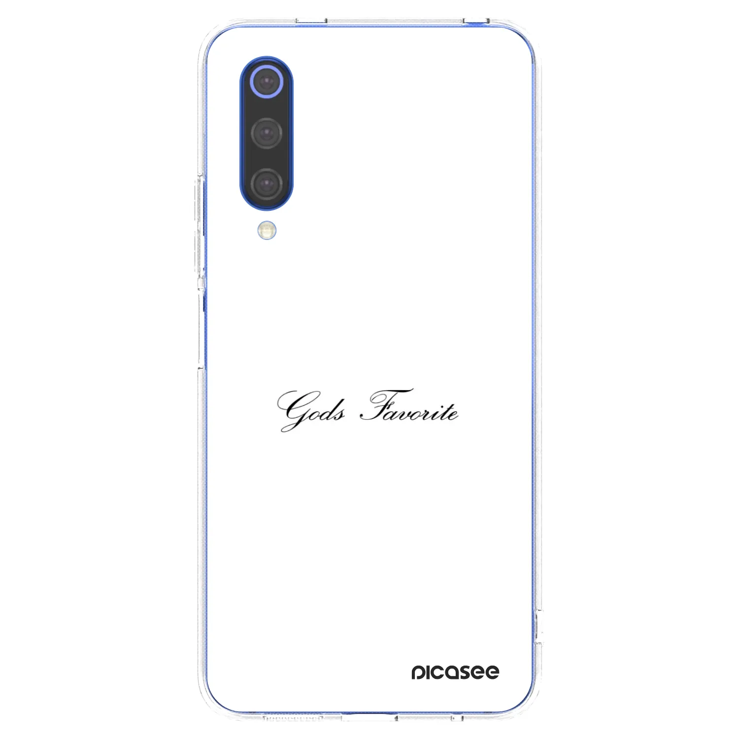 Picasee silikónový prehľadný obal pre Xiaomi Mi 9 SE - Gods Favorite