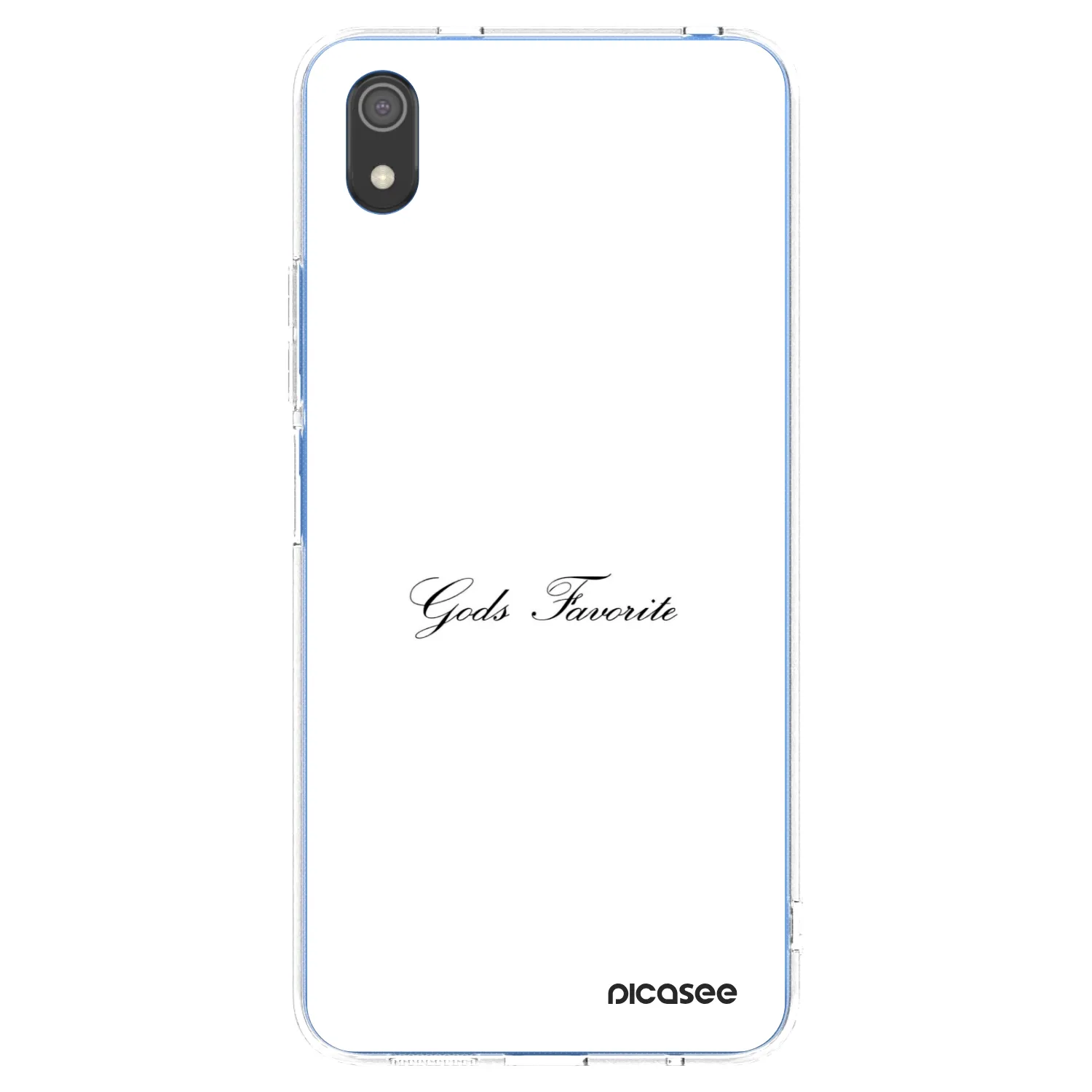 Picasee silikónový prehľadný obal pre Xiaomi Redmi 7A - Gods Favorite