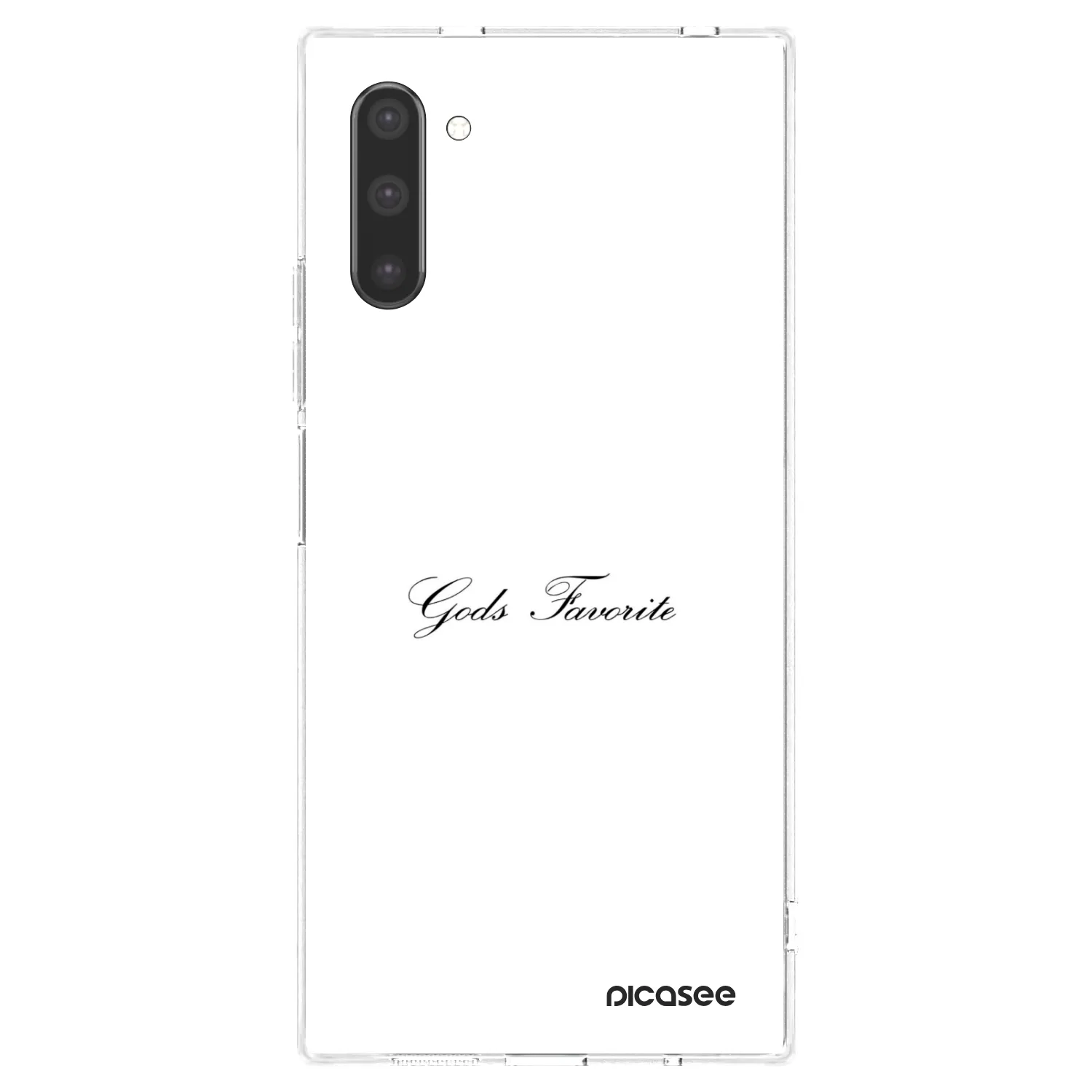 Picasee silikónový prehľadný obal pre Samsung Galaxy Note 10 N970F - Gods Favorite