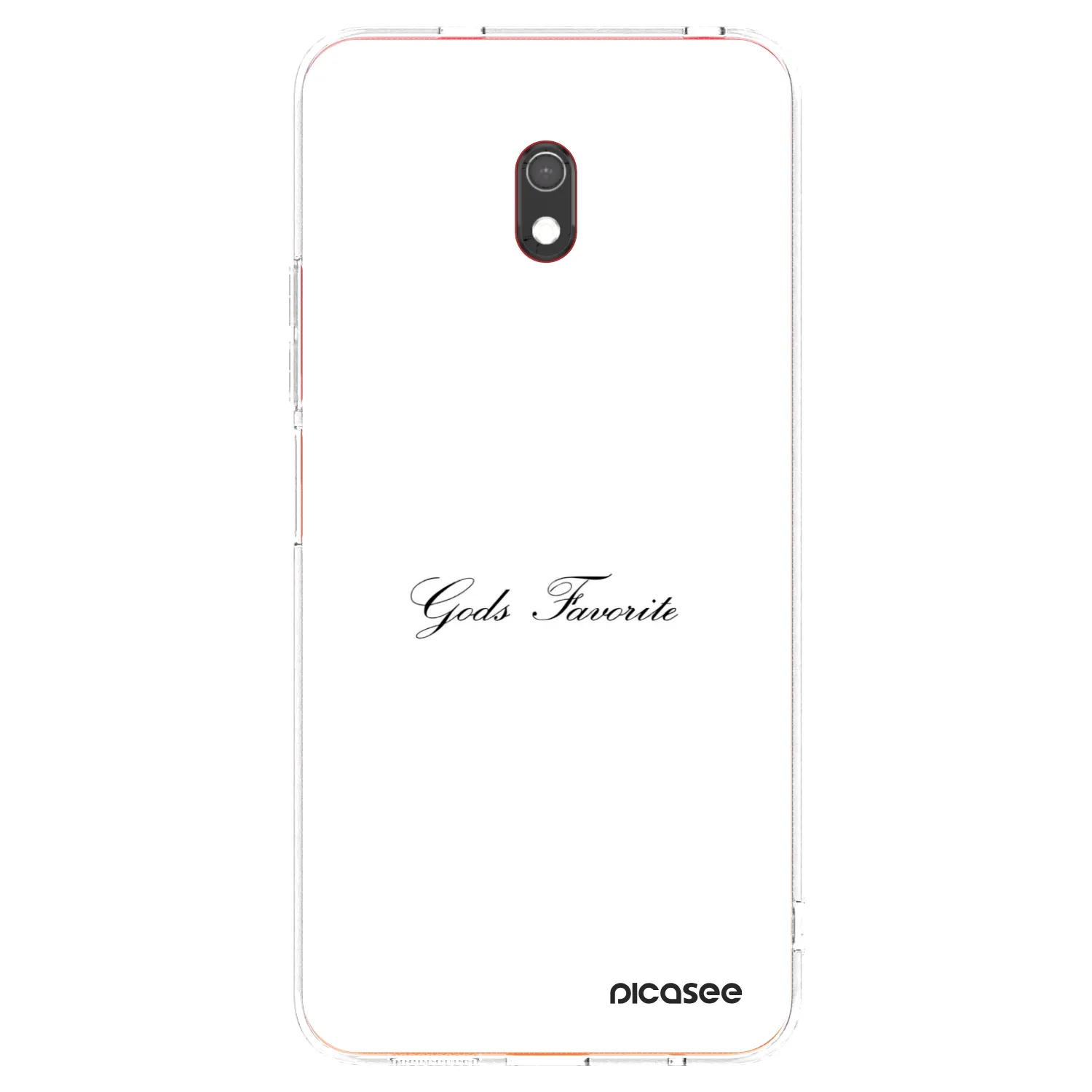 Picasee silikónový prehľadný obal pre Xiaomi Redmi 8A - Gods Favorite