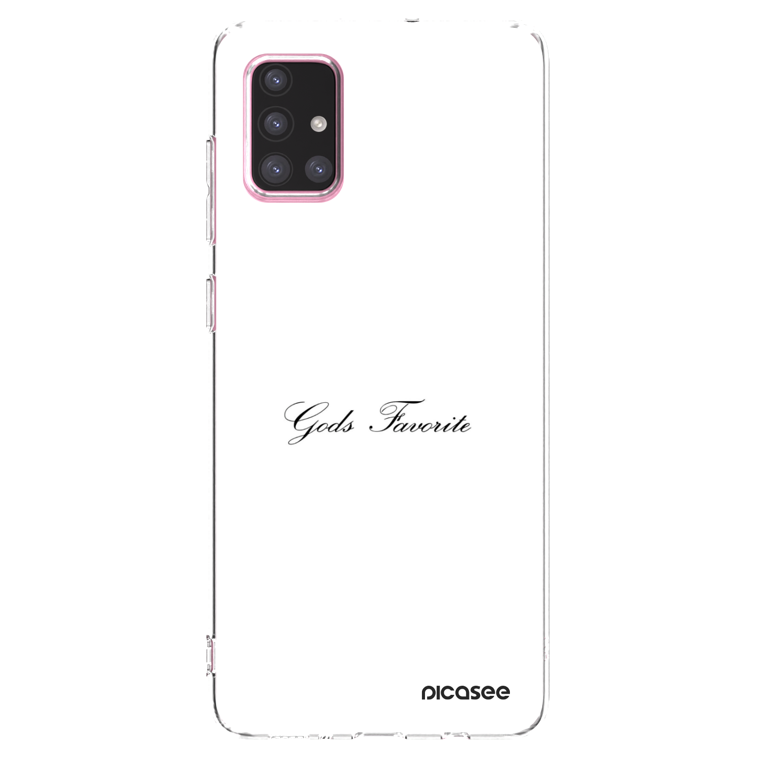 Picasee silikónový prehľadný obal pre Samsung Galaxy A71 A715F - Gods Favorite