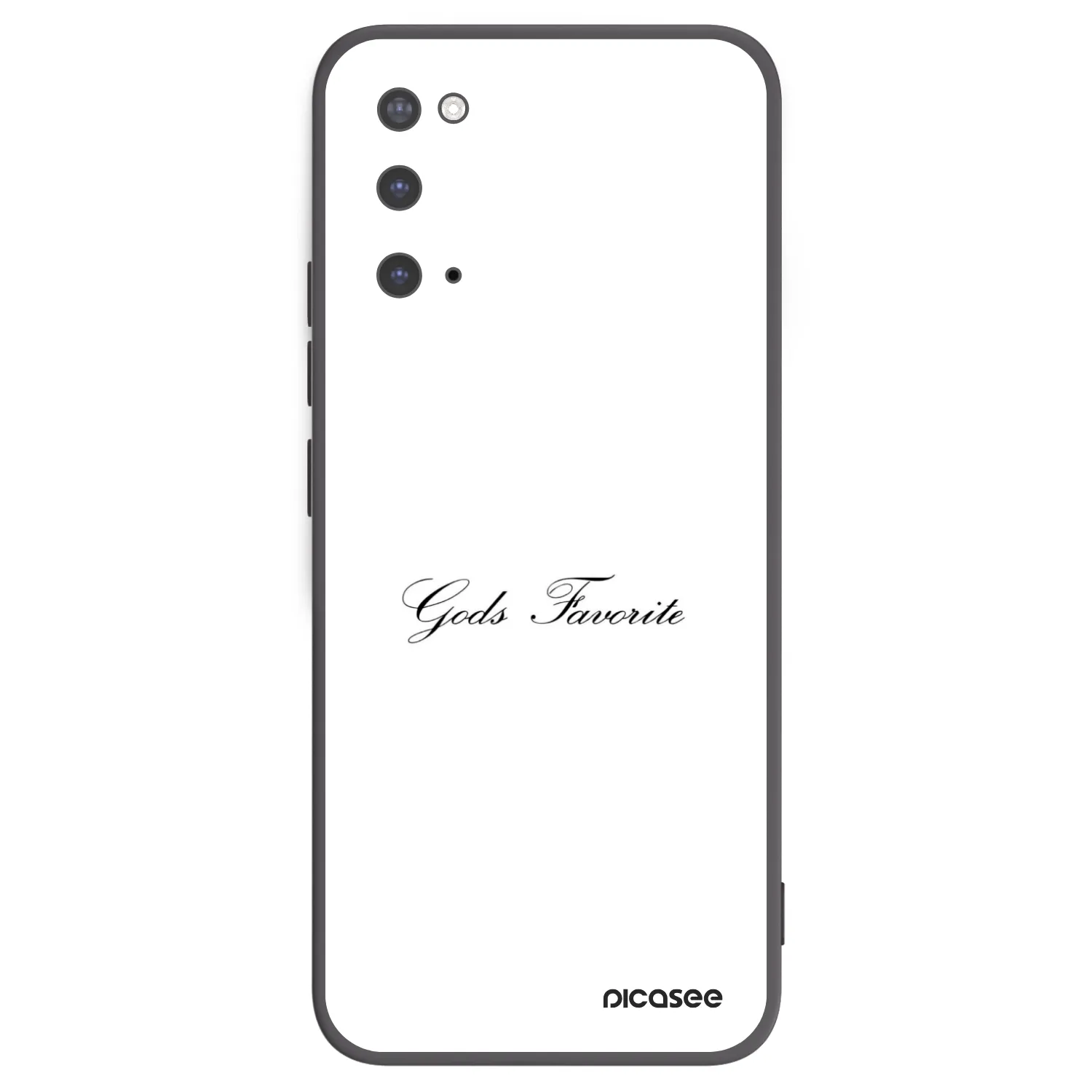 Picasee silikónový čierny obal pre Samsung Galaxy S20 G980F - Gods Favorite