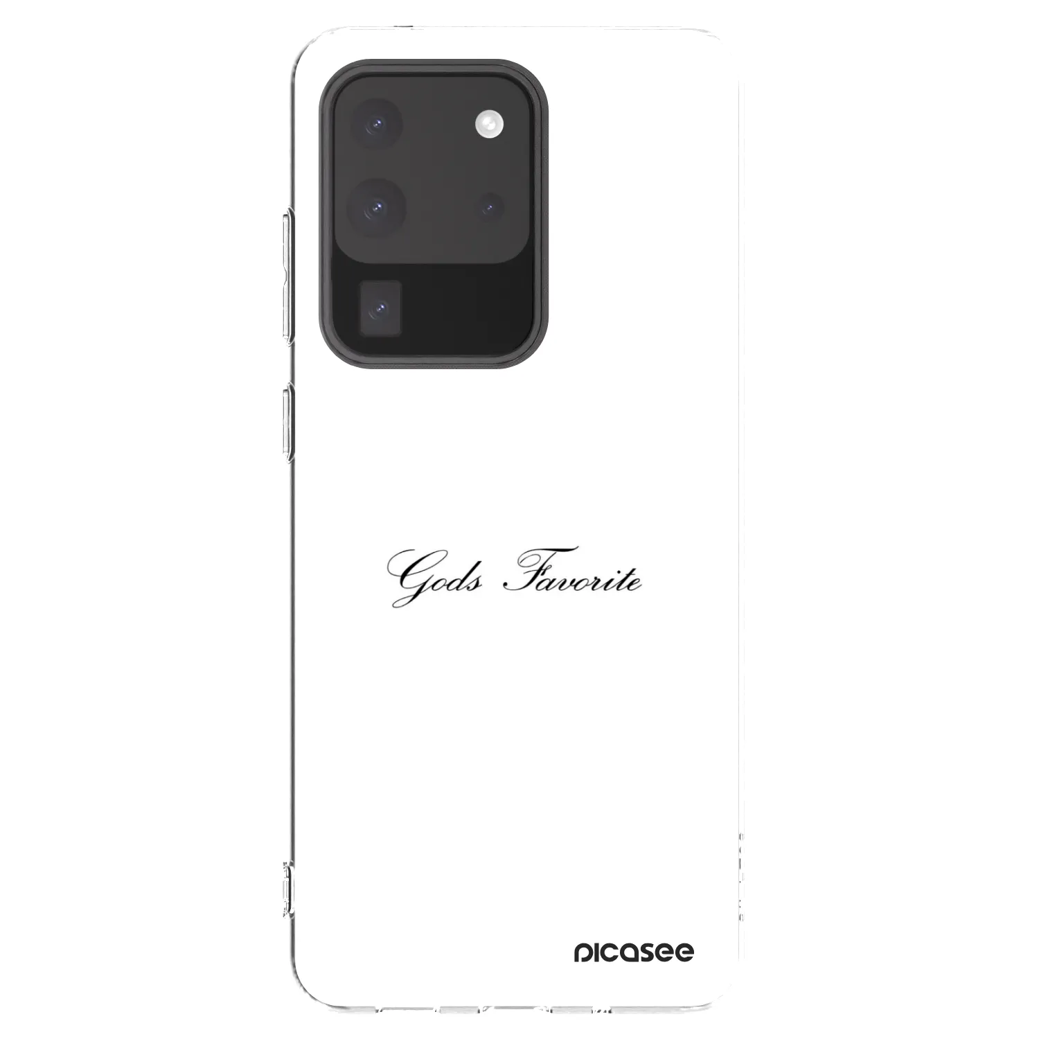Picasee silikónový prehľadný obal pre Samsung Galaxy S20 Ultra 5G G988F - Gods Favorite