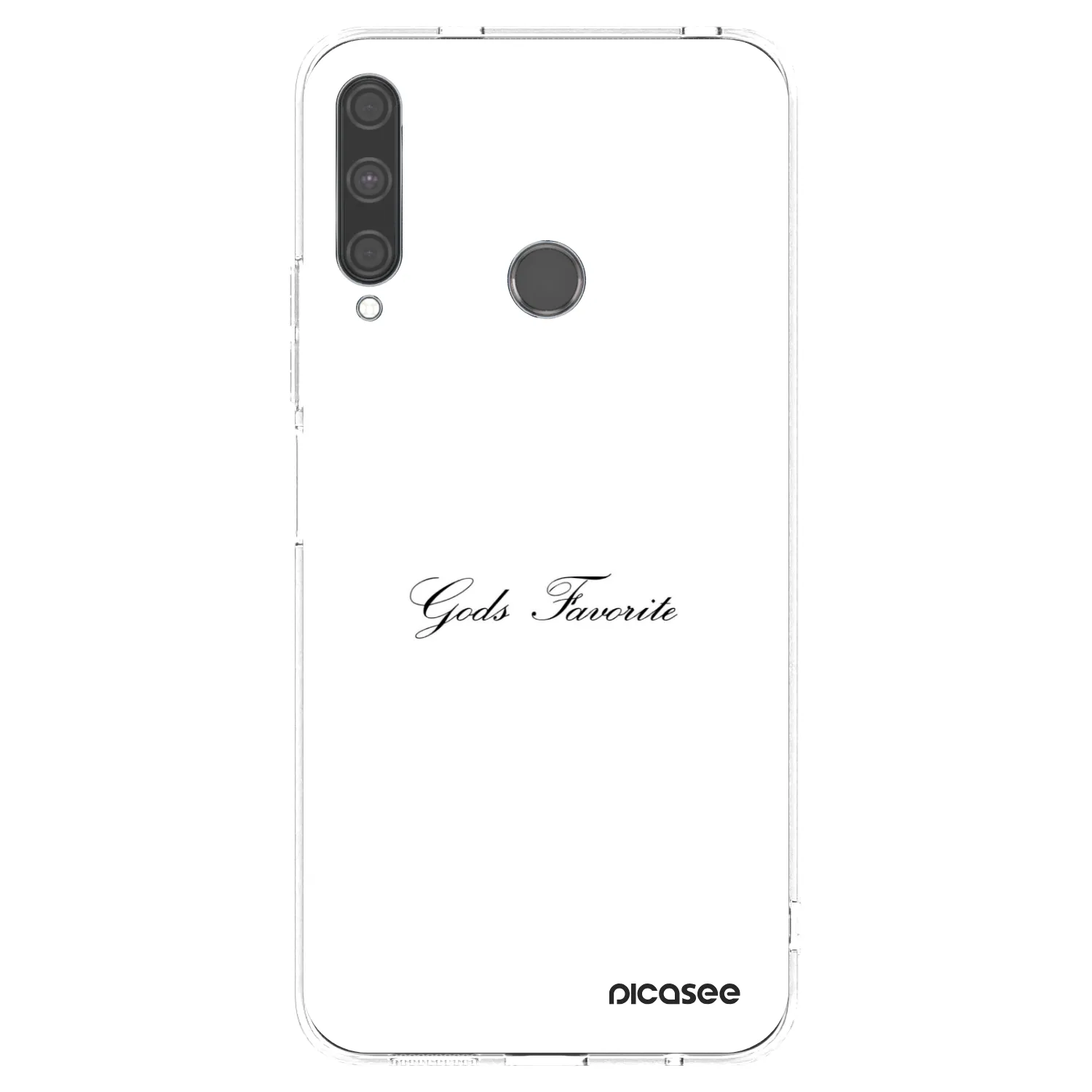 Picasee silikónový prehľadný obal pre Huawei P40 Lite E - Gods Favorite