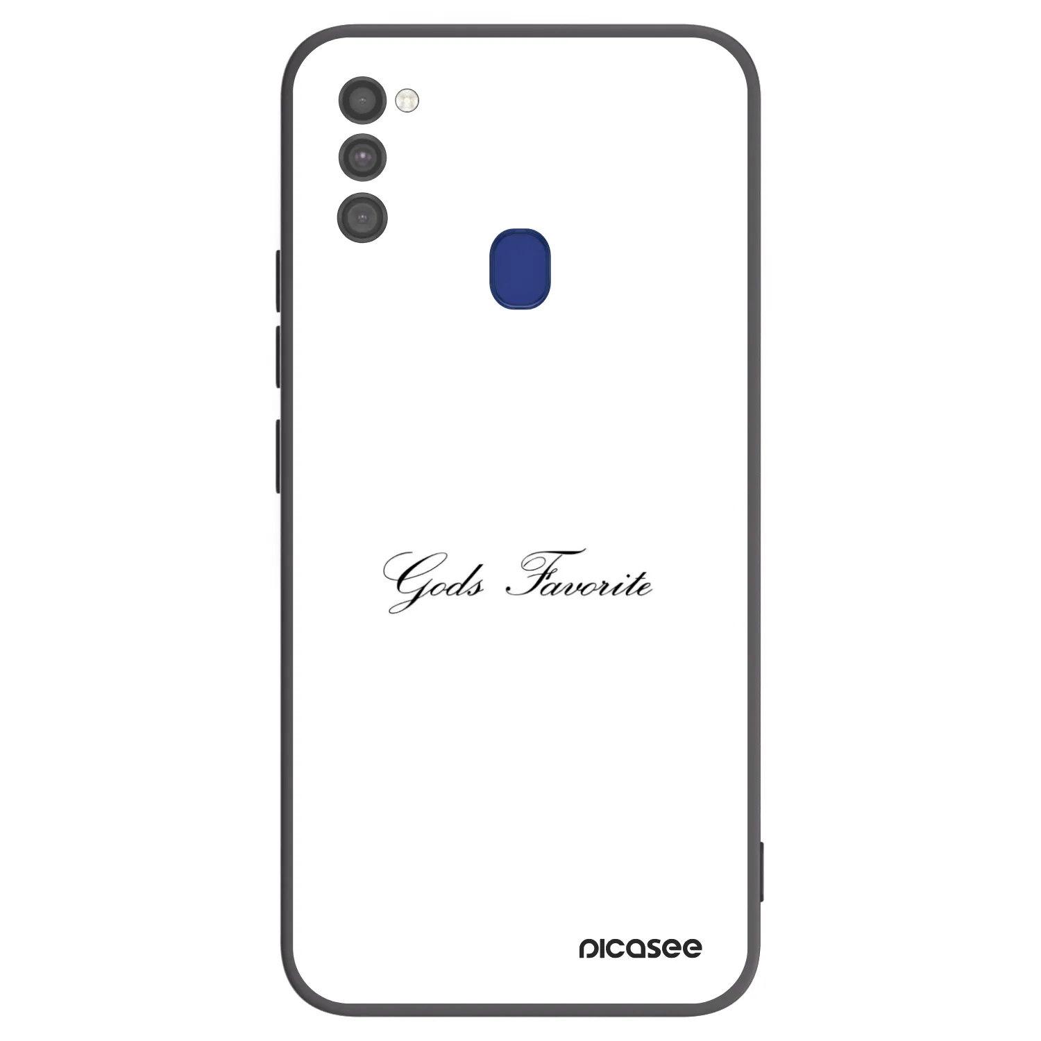 Picasee silikónový čierny obal pre Samsung Galaxy M21 M215F - Gods Favorite