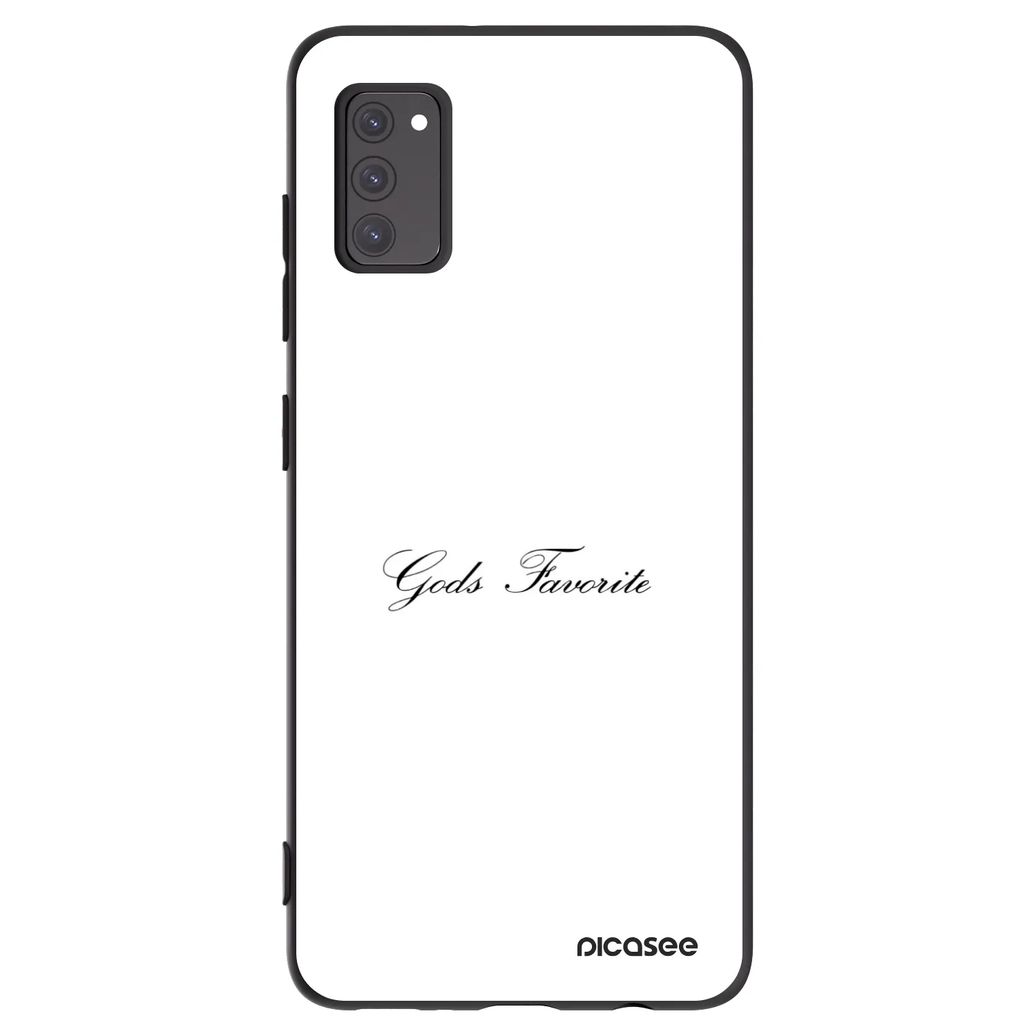 Picasee silikónový čierny obal pre Samsung Galaxy A41 A415F - Gods Favorite