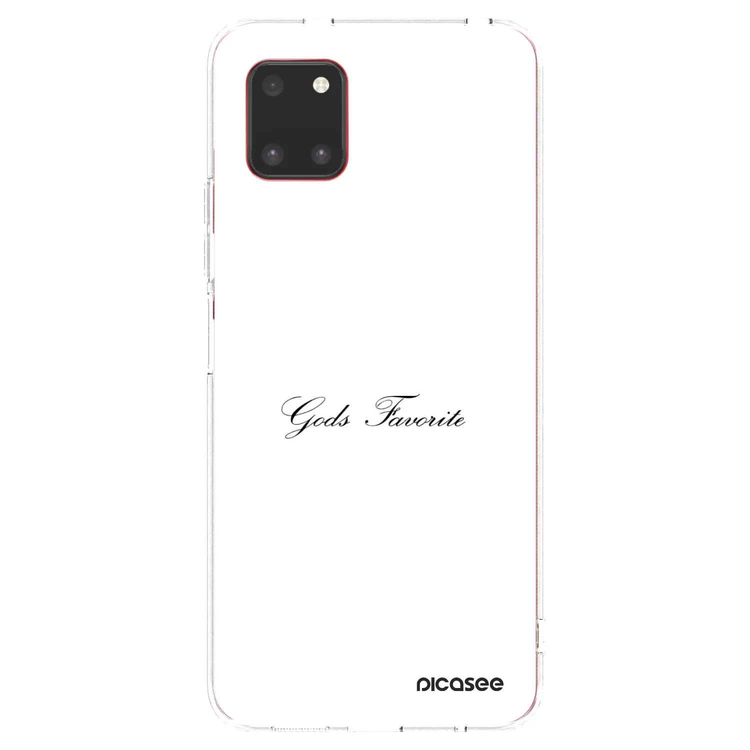 Picasee silikónový prehľadný obal pre Samsung Galaxy Note 10 Lite N770F - Gods Favorite