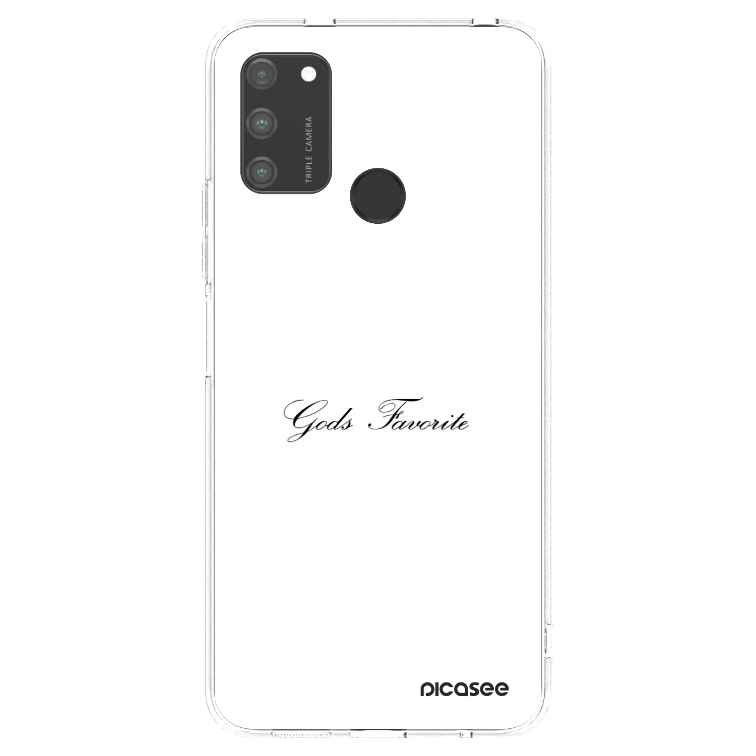 Picasee silikónový prehľadný obal pre Honor 9A - Gods Favorite