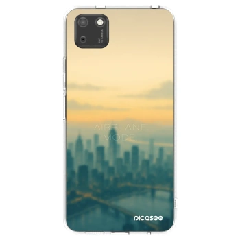 Picasee silikónový prehľadný obal pre Huawei Y5P - Airplane mode