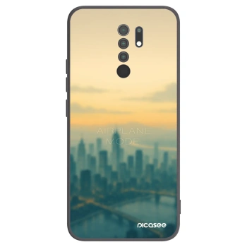 Picasee silikónový čierny obal pre Xiaomi Redmi 9 - Airplane mode