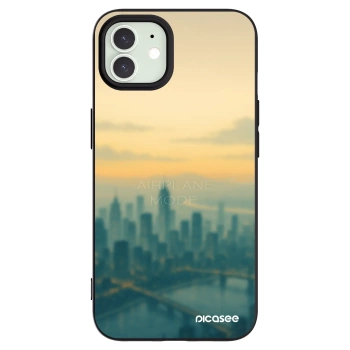 Picasee silikónový čierny obal pre Apple iPhone 12 - Airplane mode