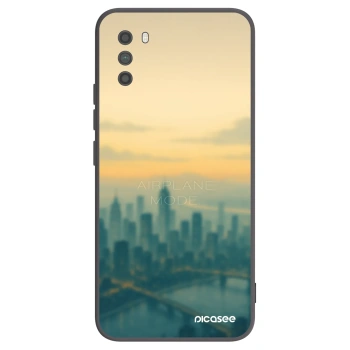 Picasee silikónový čierny obal pre Xiaomi Poco M3 - Airplane mode