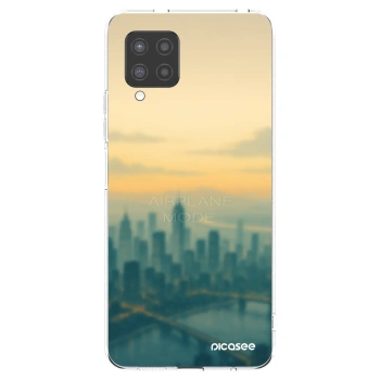 Picasee silikónový prehľadný obal pre Samsung Galaxy A42 A426B - Airplane mode