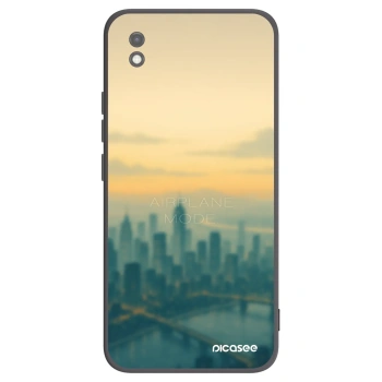 Picasee silikónový čierny obal pre Xiaomi Redmi 9AT - Airplane mode