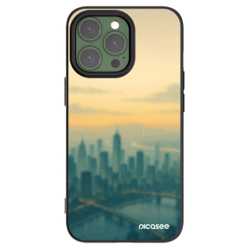 Picasee silikónový čierny obal pre Apple iPhone 13 Pro - Airplane mode