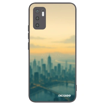 Picasee silikónový čierny obal pre Xiaomi Redmi Note 10 5G - Airplane mode
