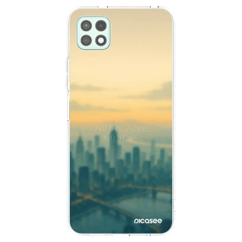 Picasee silikónový prehľadný obal pre Samsung Galaxy A22 A226B 5G - Airplane mode
