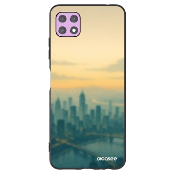 Picasee silikónový čierny obal pre Samsung Galaxy A22 A226B 5G - Airplane mode