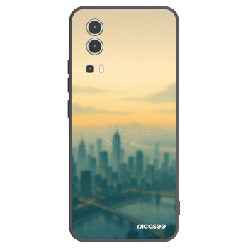 Picasee silikónový čierny obal pre Vivo Y72 5G - Airplane mode